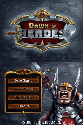 Dawn of Heroes (USA) screen shot title